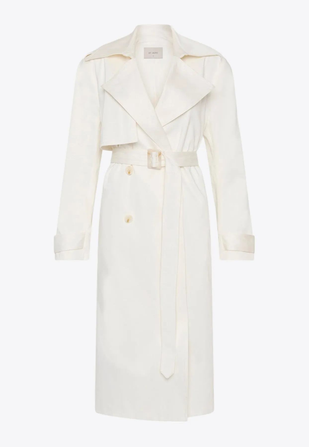 Classic Double-Breasted Trench Coat