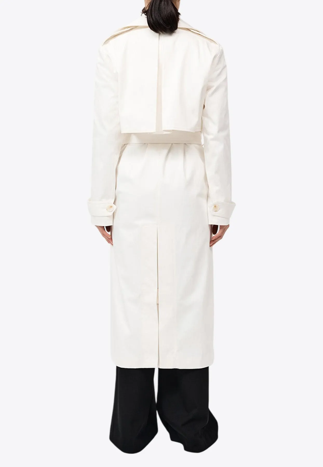 Classic Double-Breasted Trench Coat