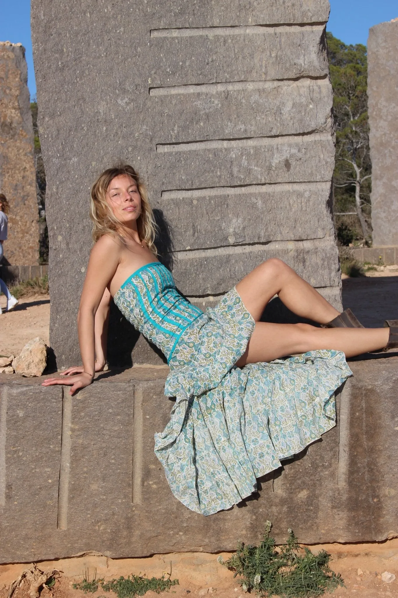 Cowgirl sexy Ibiza boho dress