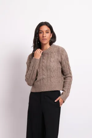 CROPPED CABLE JUMPER