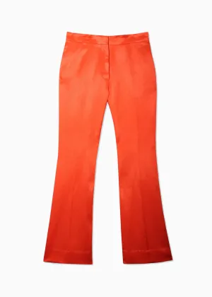 Cropped Flared Trousers