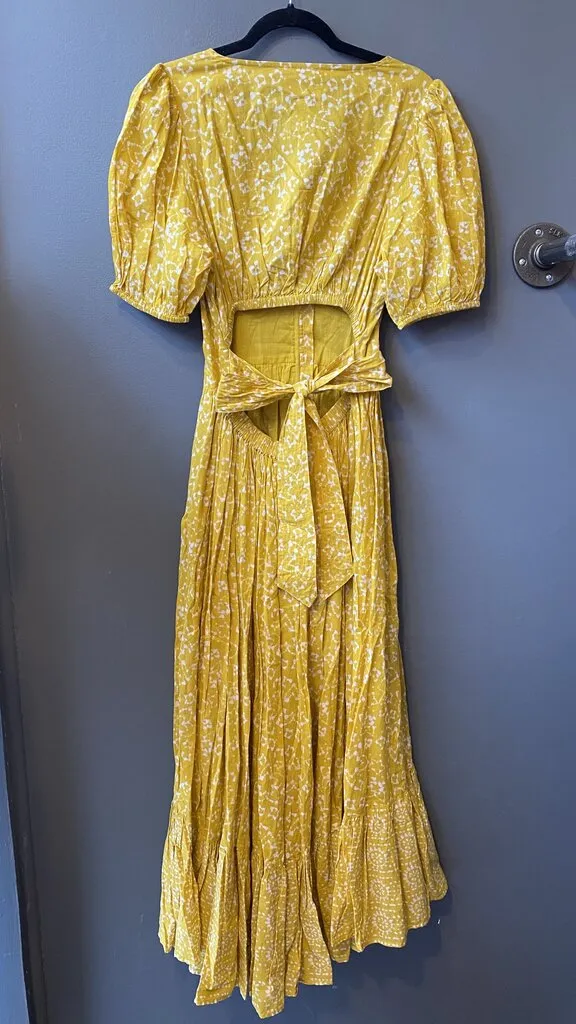 Cutout Back Maxi Dress