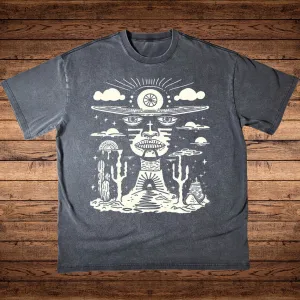 Deserted Visions - Fluffy Vintage Heavyweight T-Shirt