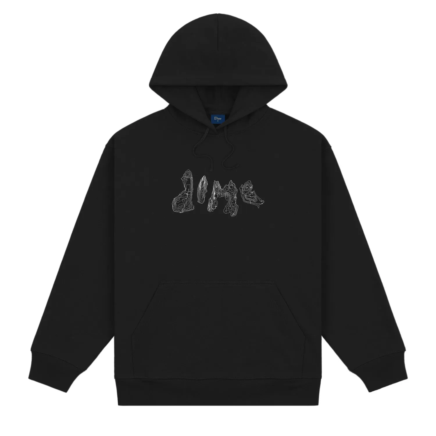 Dime Men Topo Hoodie Black