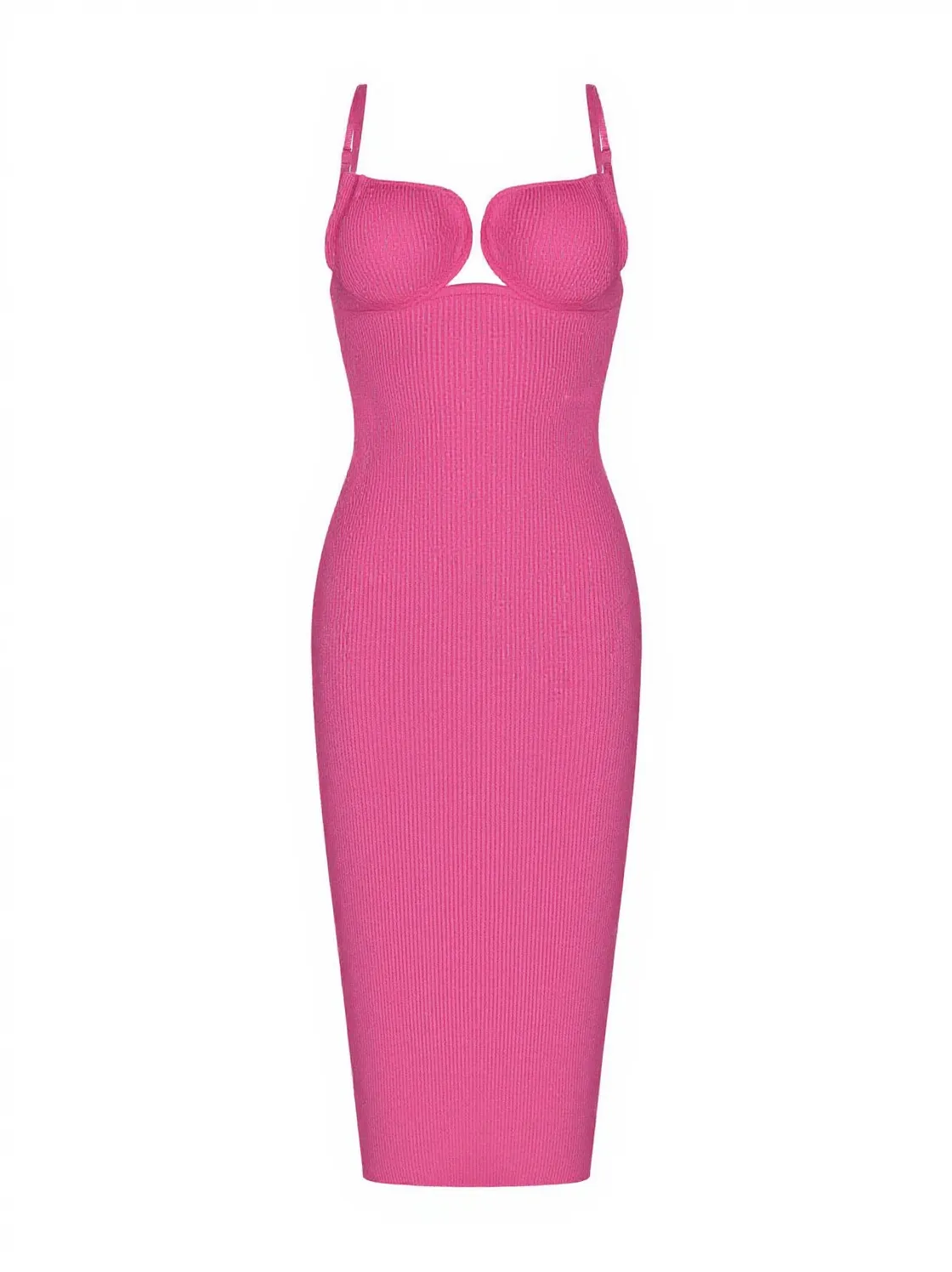 Eabha Spaghetti Cutout Midi Dress