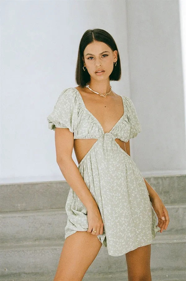 Eilish Dress - Moss
