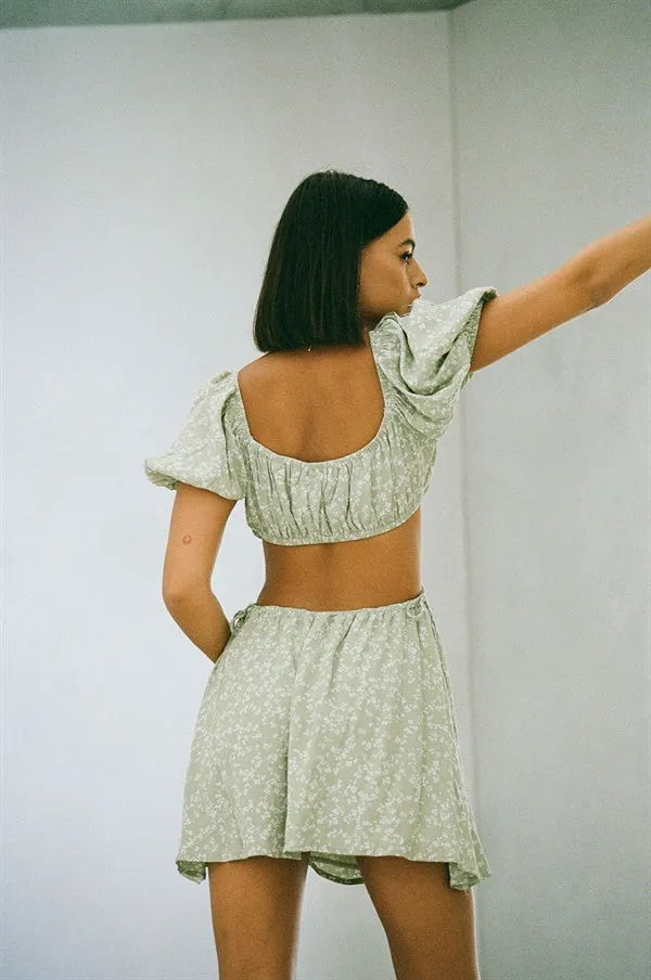 Eilish Dress - Moss