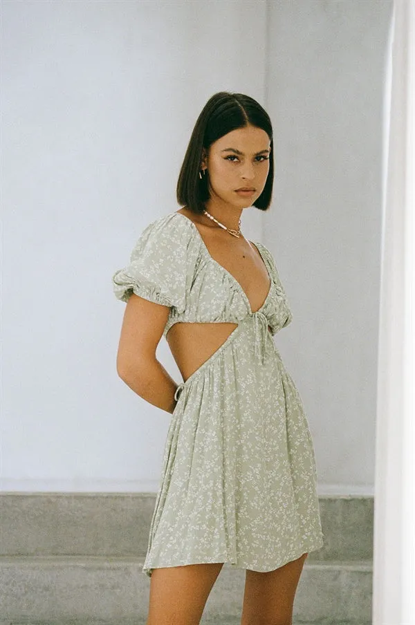 Eilish Dress - Moss