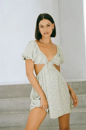 Eilish Dress - Moss