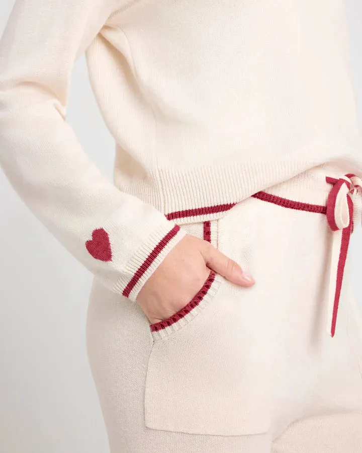 Elizabeth Sweater - Snow Heather Holly