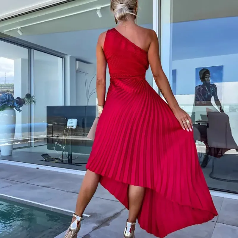 Elvia® | Asymmetric pasodoble dress