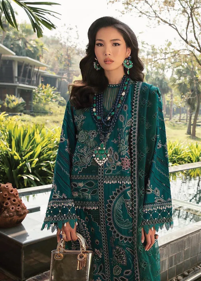 Emerald Green Lawn Kameez Salwar Pakistani Eid Dress