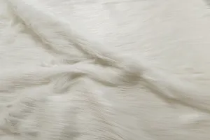 F1:  Off White Long Hair Faux Fur SOLD OUT
