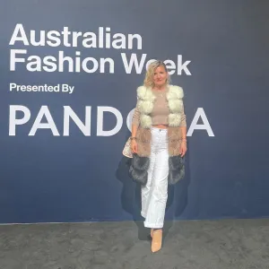 FAUX FOX FUR VEST