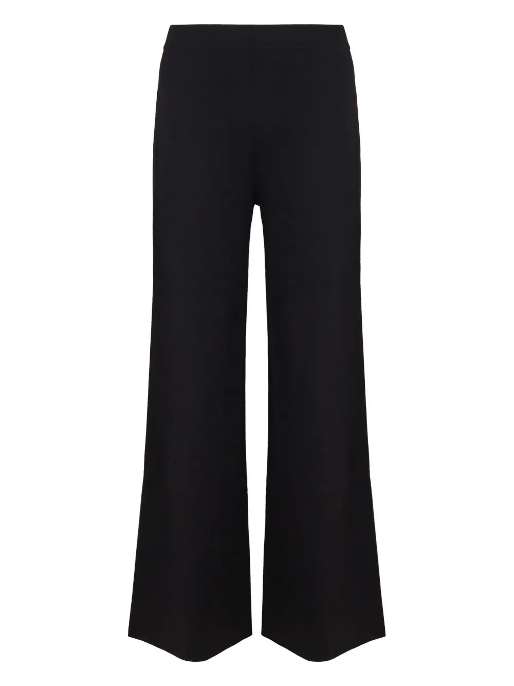 Flared leg trousers