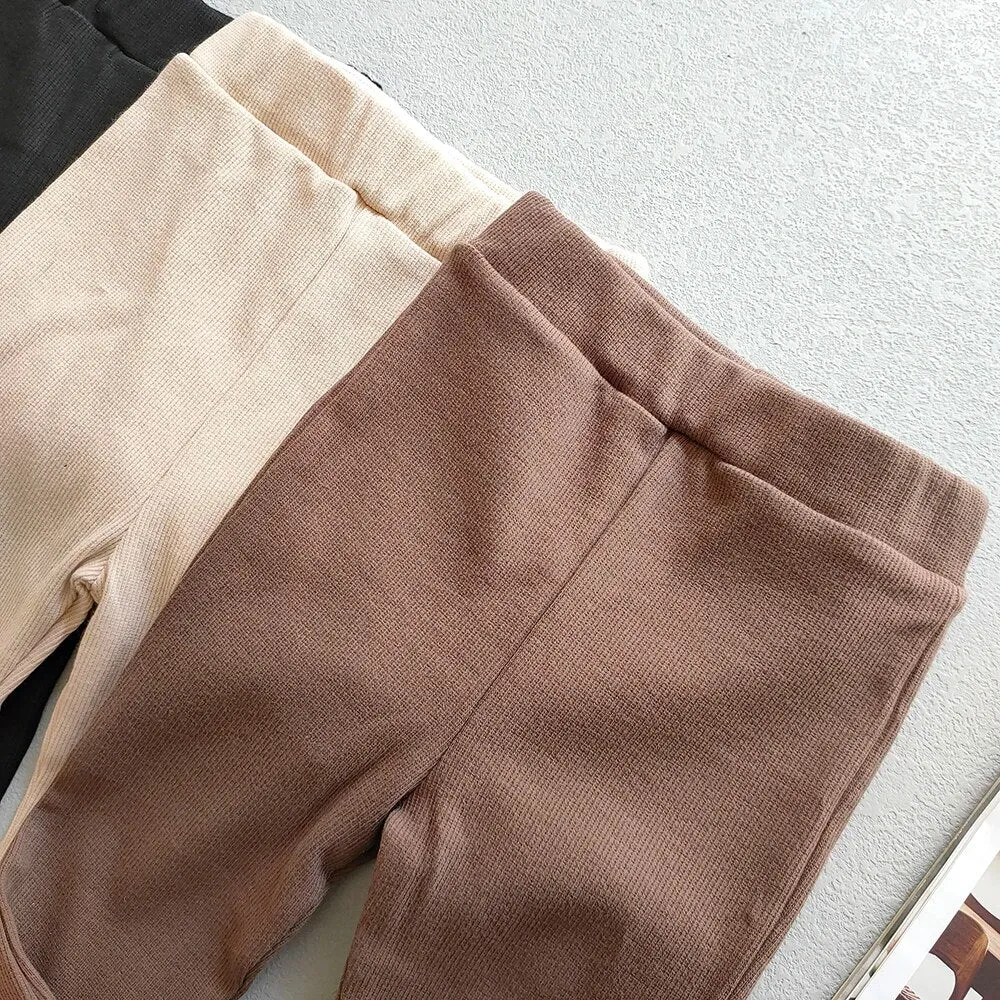 Flared Ruffle Leggings