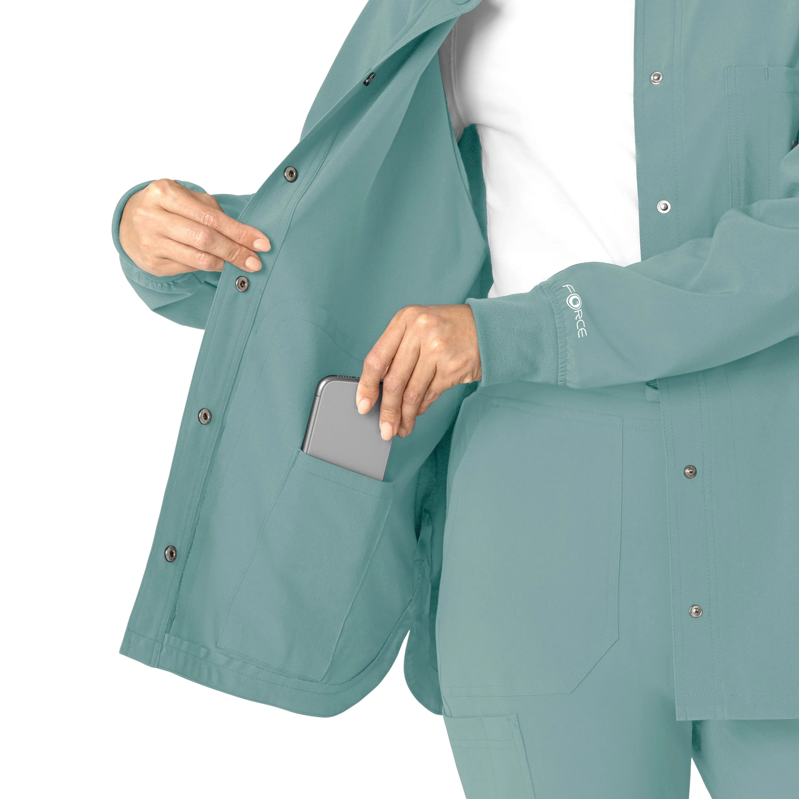 Force Cross-Flex C82210 Shirt Jacket Summer Blue
