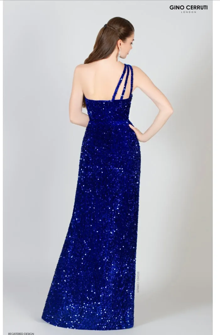 Gino Cerruti 7294s One Shoulder Sequin