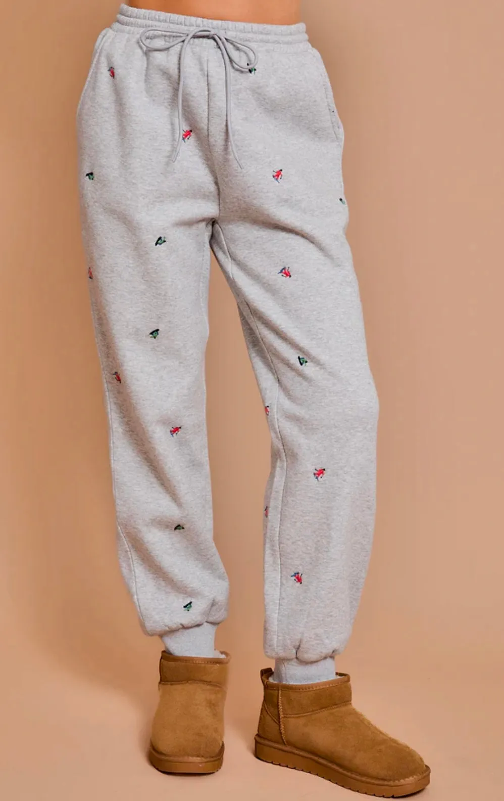 Gray Ski Sweatsuit