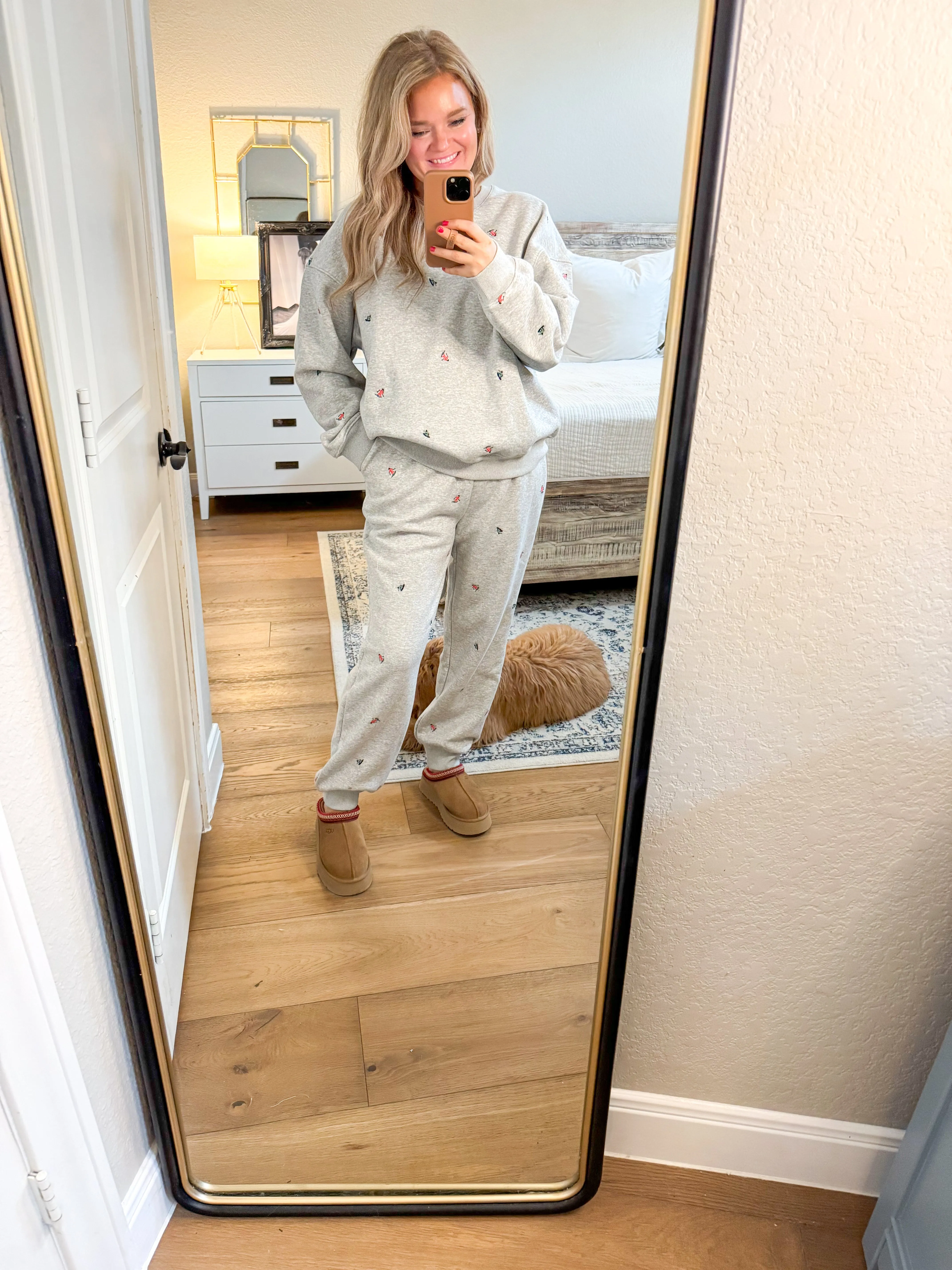 Gray Ski Sweatsuit