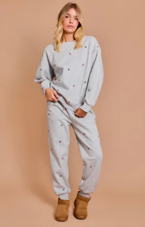 Gray Ski Sweatsuit