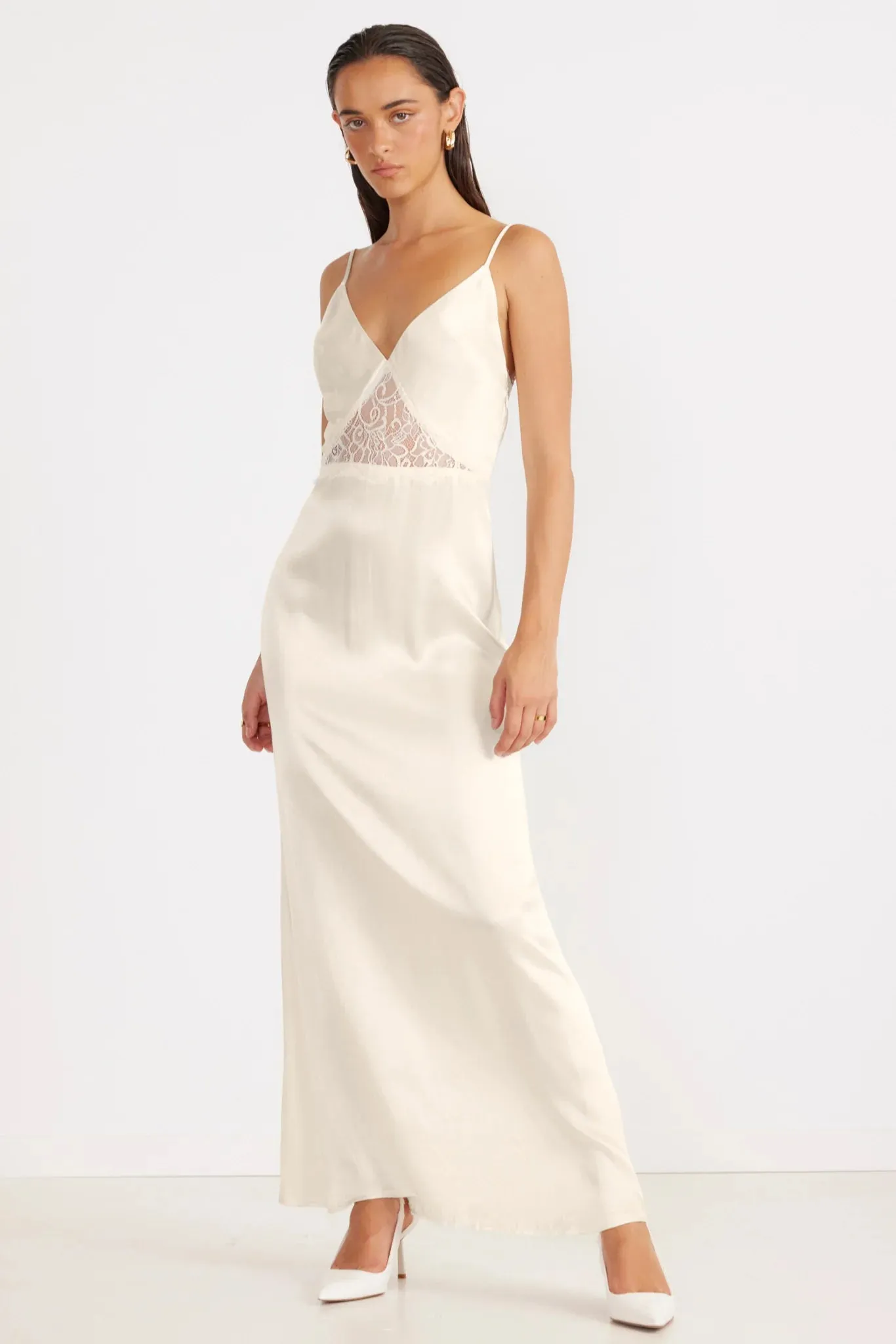 Halliwel Maxi Dress - Champagne