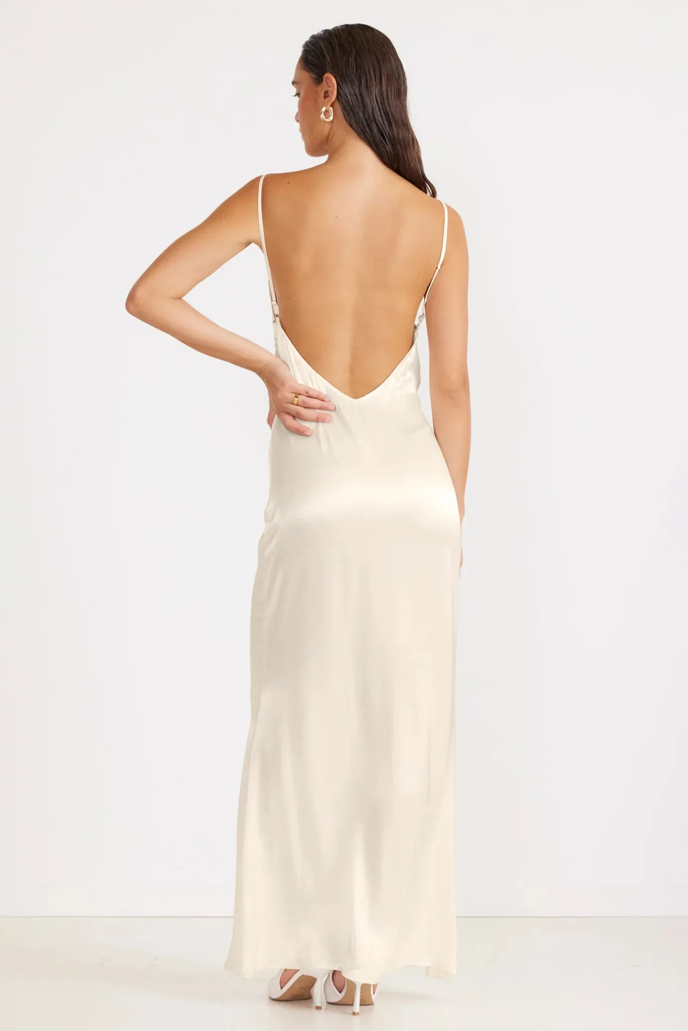 Halliwel Maxi Dress - Champagne