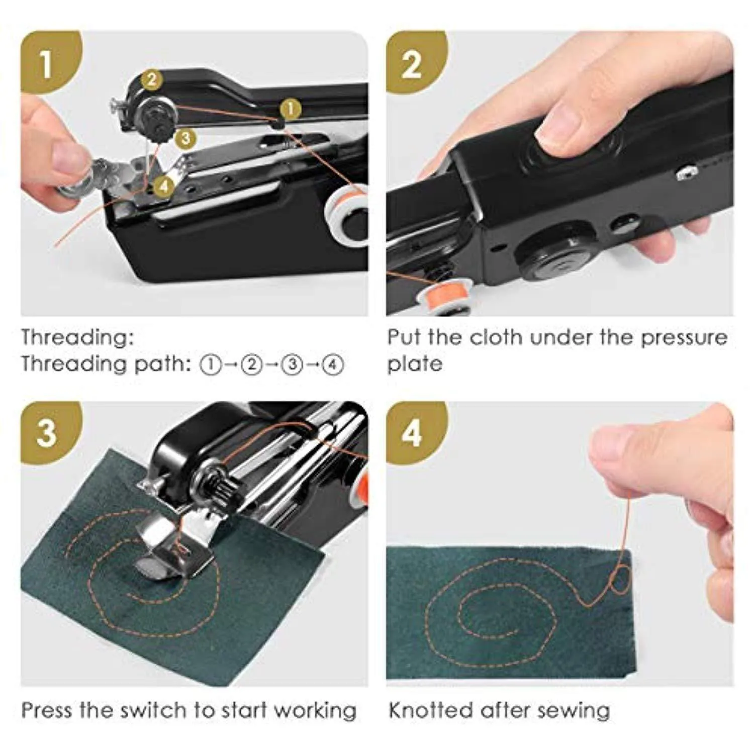 Handheld Sewing Machine for Home or Travel use