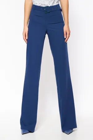 High-Waist Flared Trousers Elegance