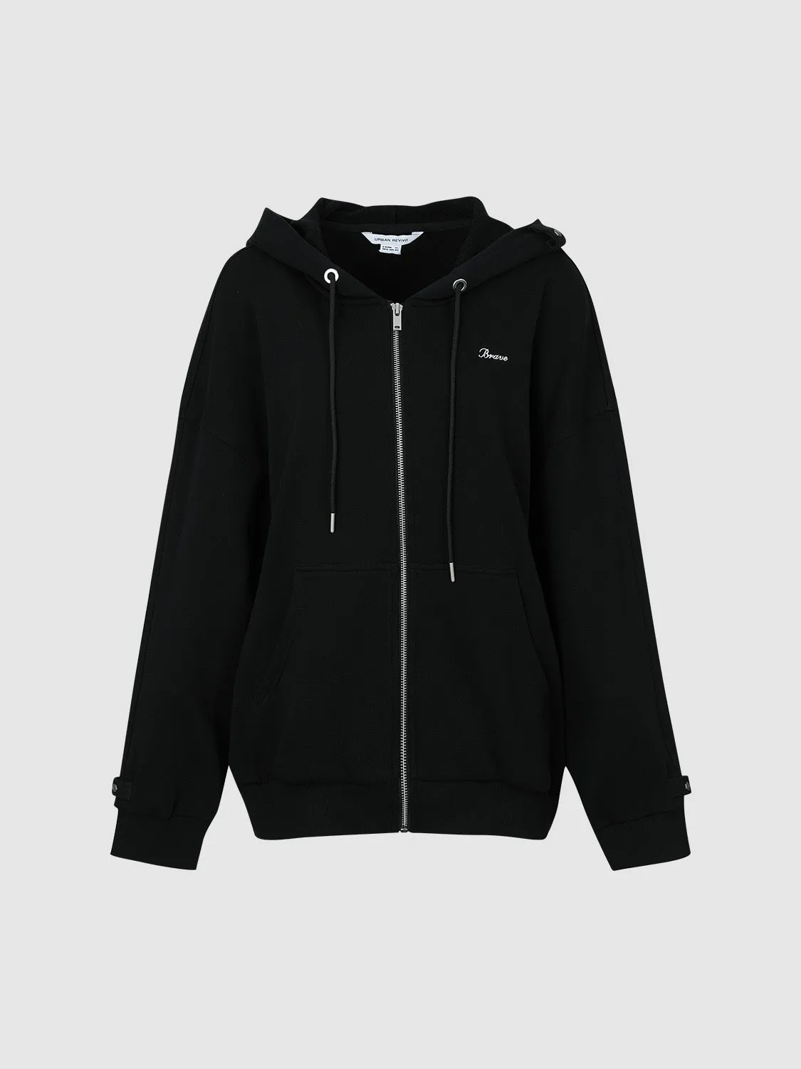 Hoodie Zip Up Front Jackets