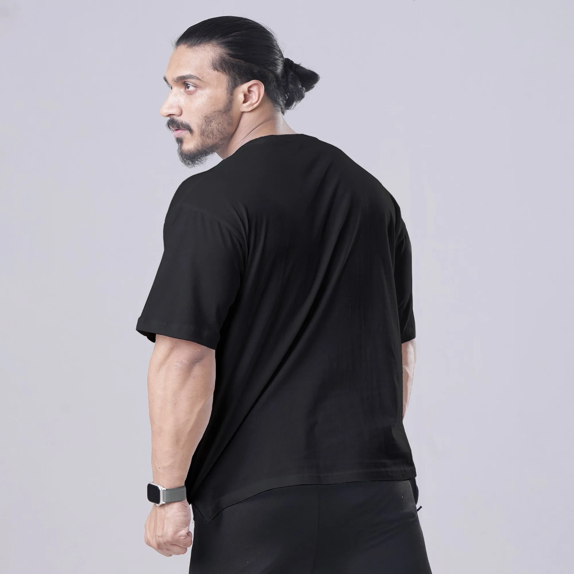 Hulk 2 Black Oversized Shirt
