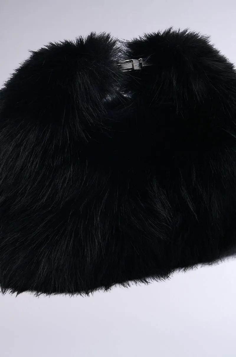 IM THE ONE MINI FUR PURSE