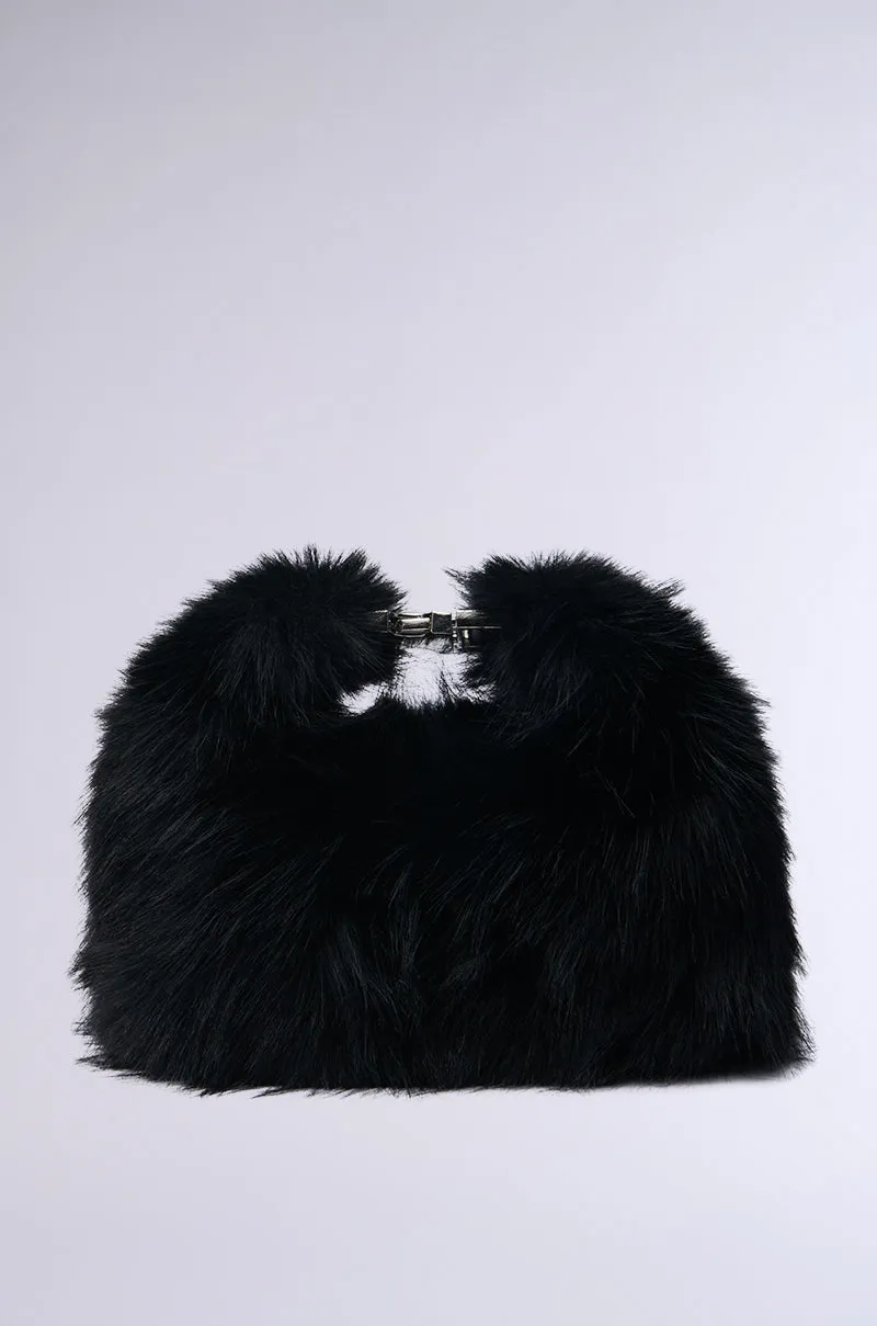 IM THE ONE MINI FUR PURSE