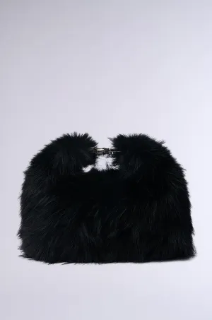 IM THE ONE MINI FUR PURSE