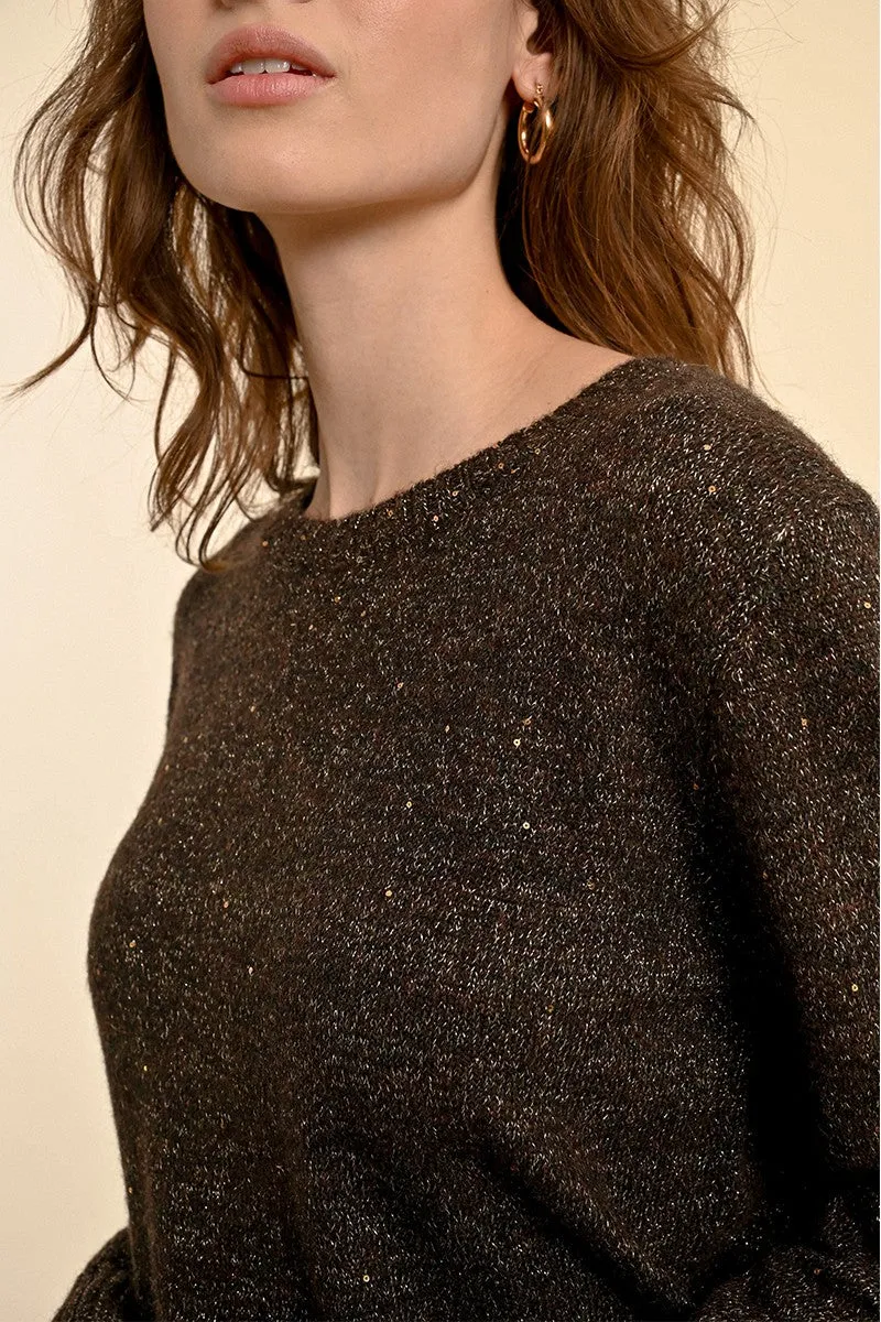 IRIDESCENT KNIT SWEATER