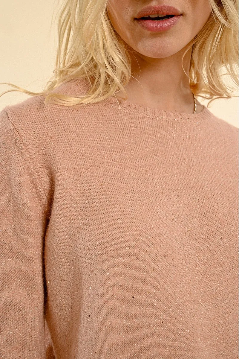 IRIDESCENT KNIT SWEATER