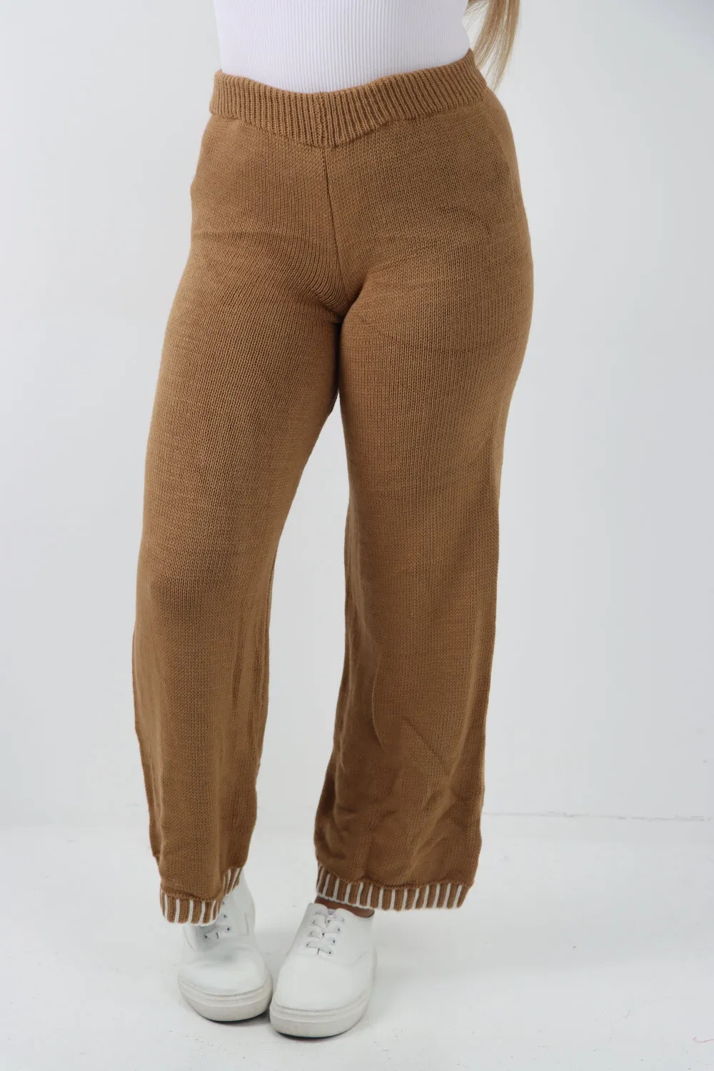 Italian Patch Knitted Co-Ord Set Tracksuit