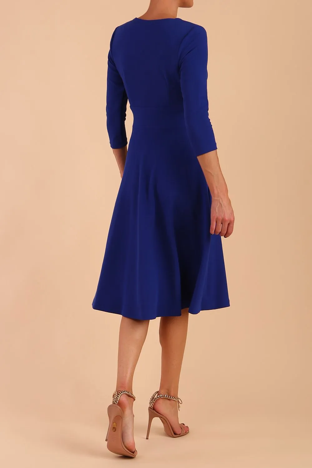 January Sleeved Swing Dress