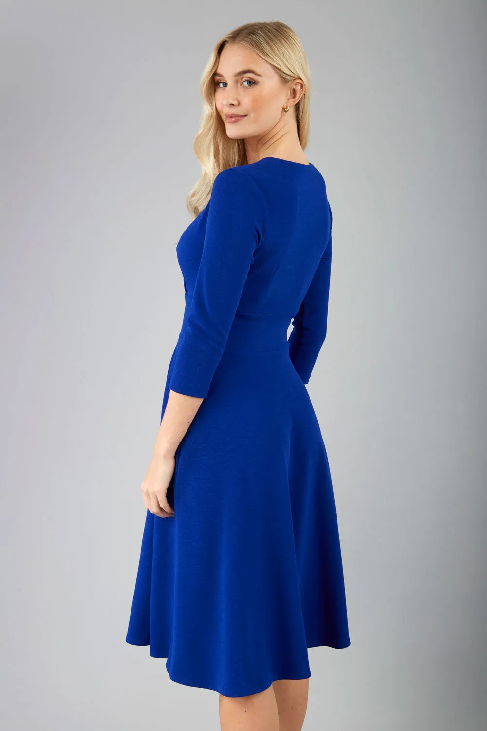 January Sleeved Swing Dress