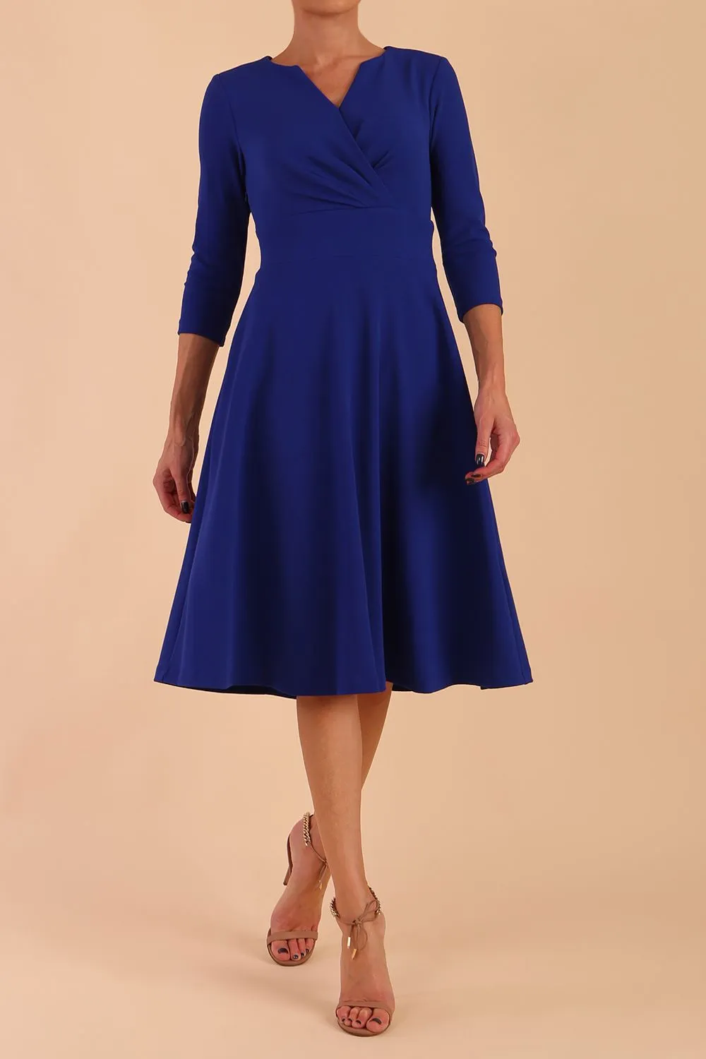 January Sleeved Swing Dress