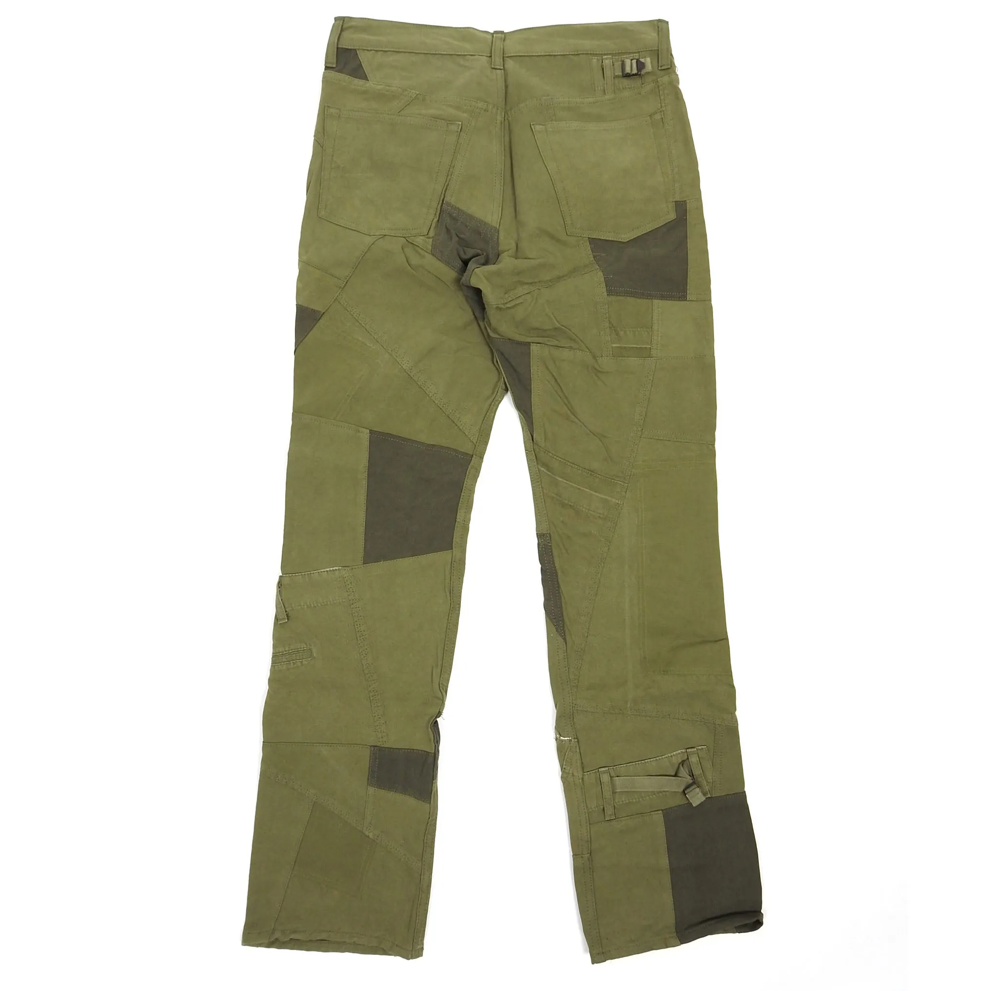 Junya Watanabe AW'06 Green Patchwork Trousers Large