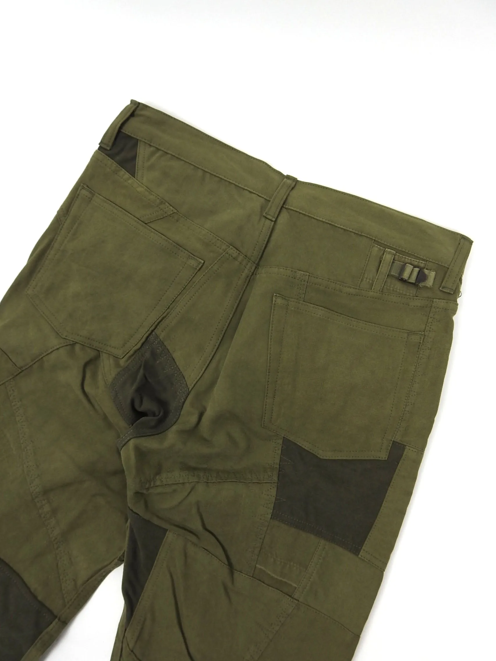 Junya Watanabe AW'06 Green Patchwork Trousers Large