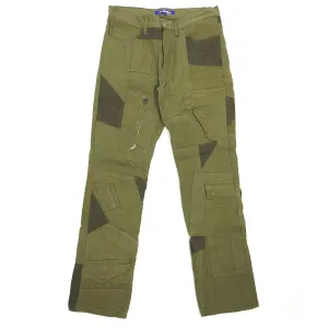 Junya Watanabe AW'06 Green Patchwork Trousers Large