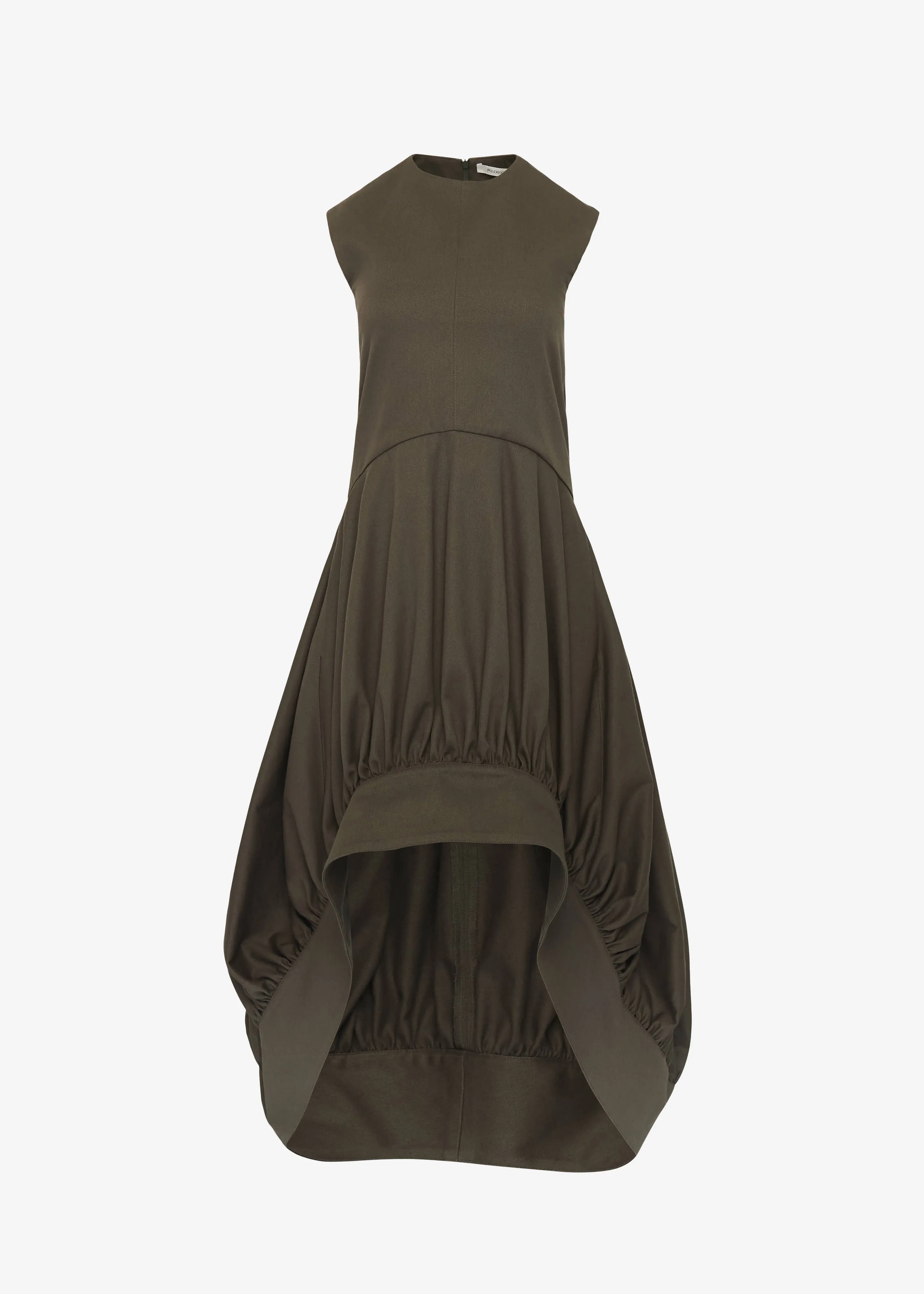 JW Anderson Balloon Hem Sleeveless Dress - Khaki