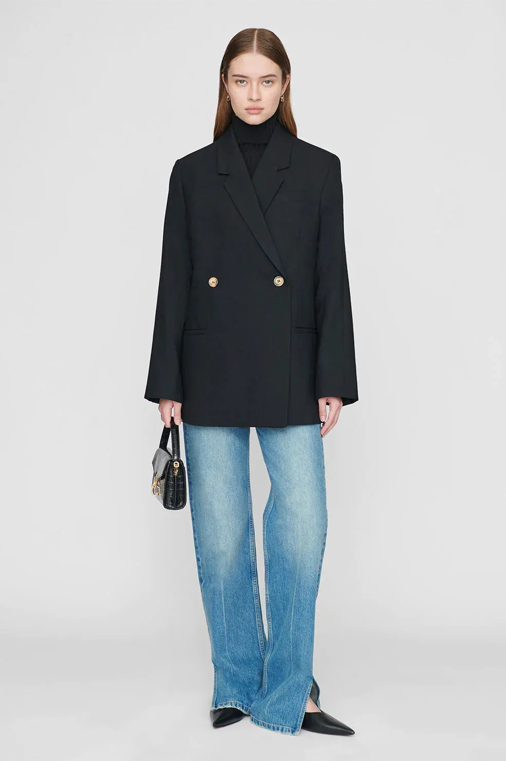 Kaia Blazer Black