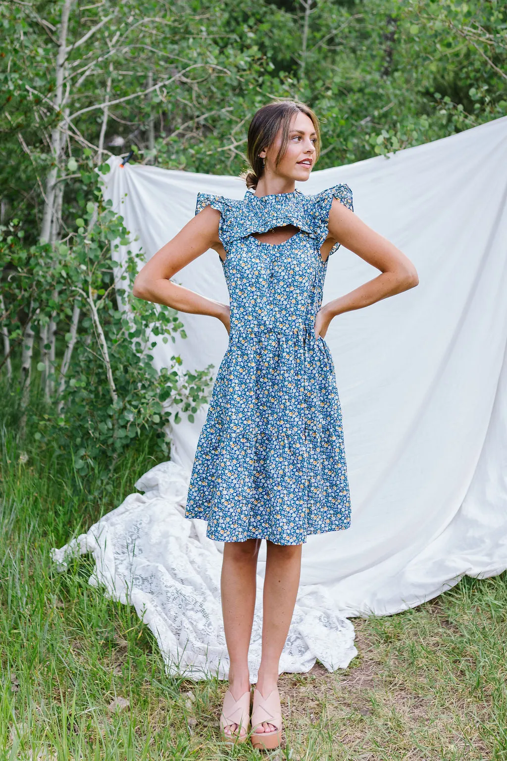 Kindra Cutout Detail Dress