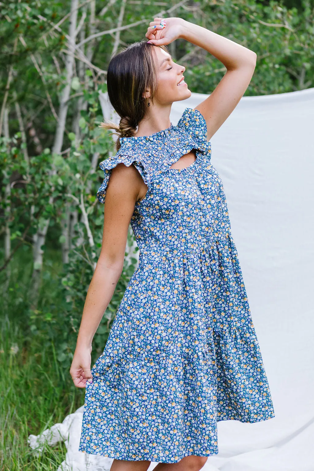 Kindra Cutout Detail Dress
