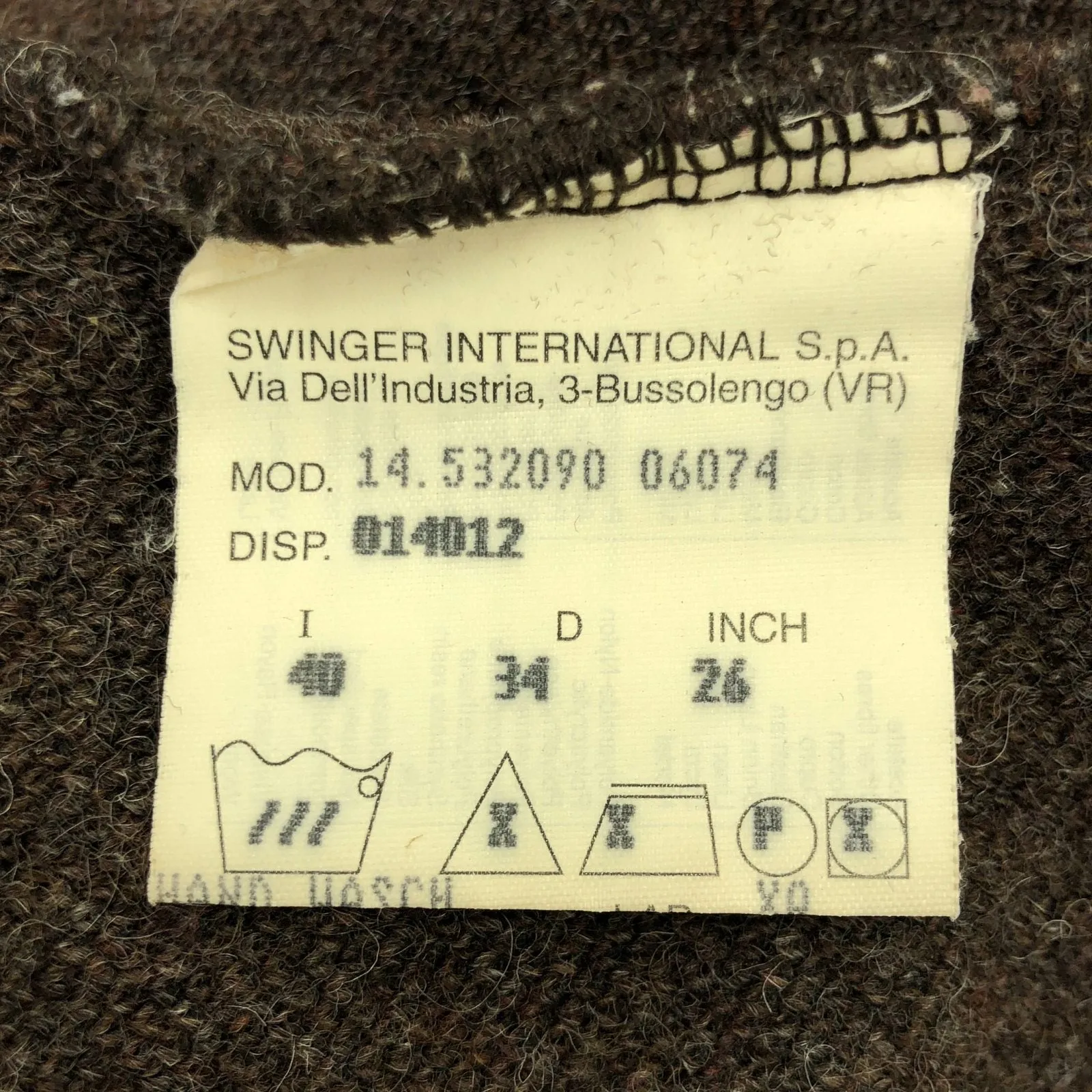 Knitwear/Sweaters Knit Wool Brown