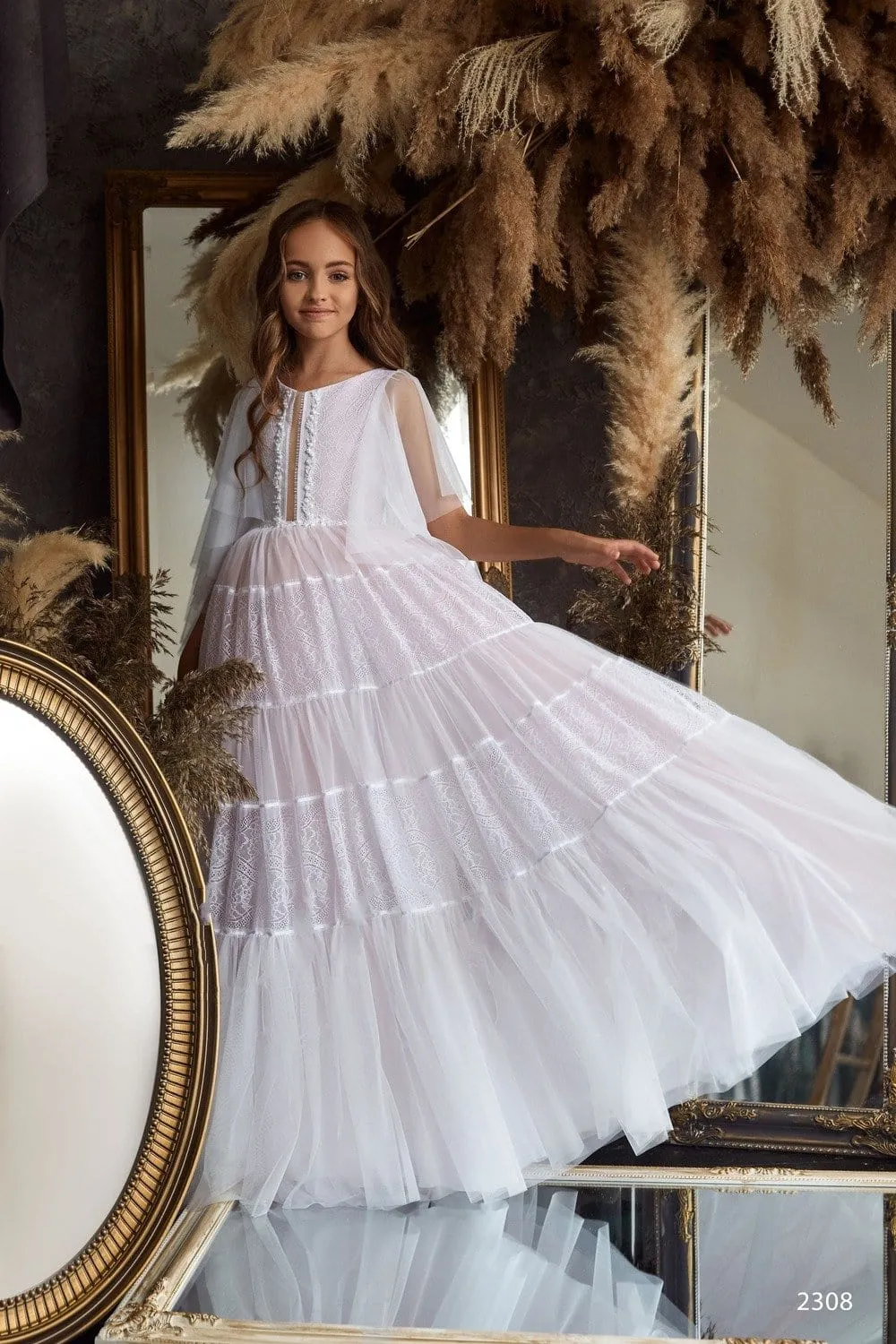 L2308 Catholic First Communion Dress