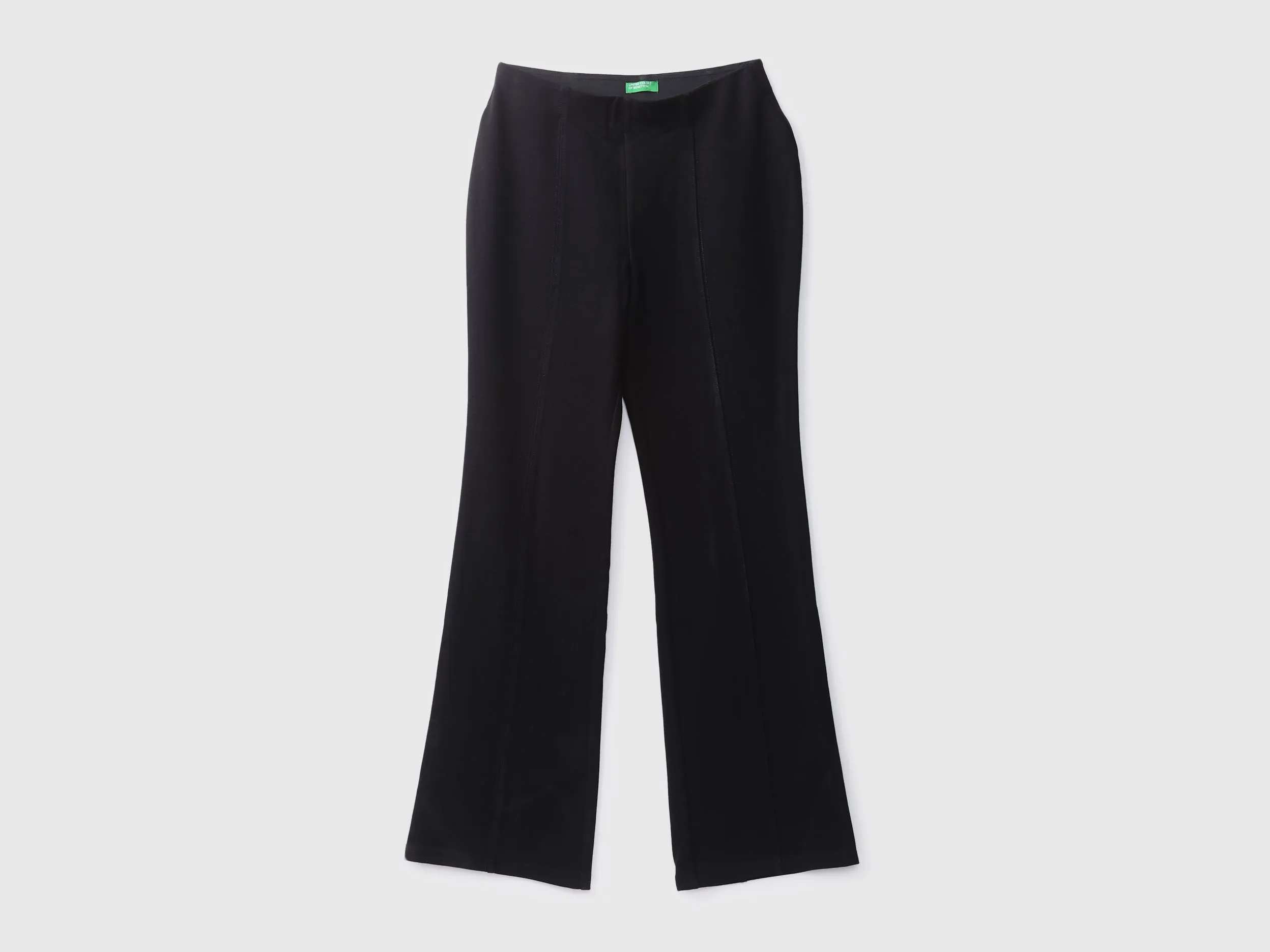 Ladies Solid Knitted Pants